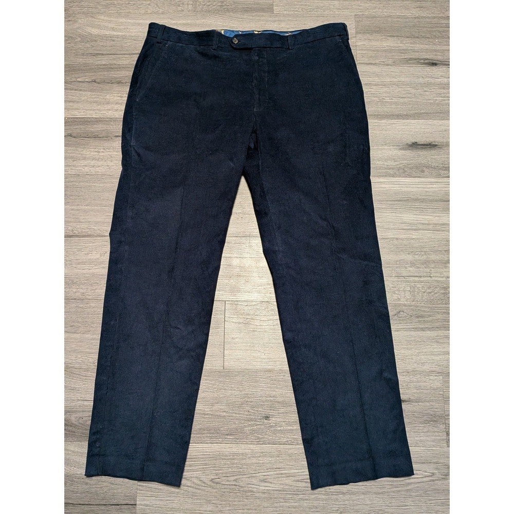 Lauren Ralph Lauren Men's Navy Blue Corduroy Stretch Pant Size 38x30.5